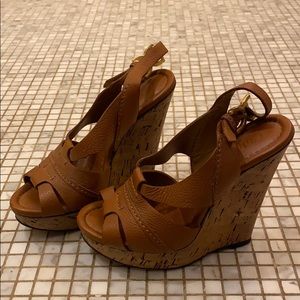 Chloe Renna Cork Wedge Sandal Sz. 38